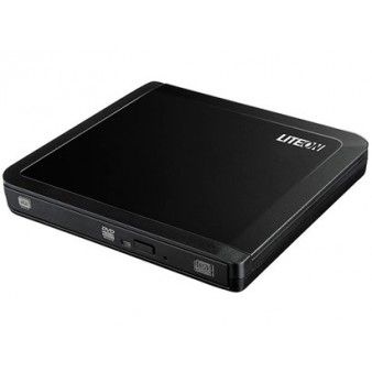 GRAV. DVD EXTERNO LITE-ON SLIM PRETO USB